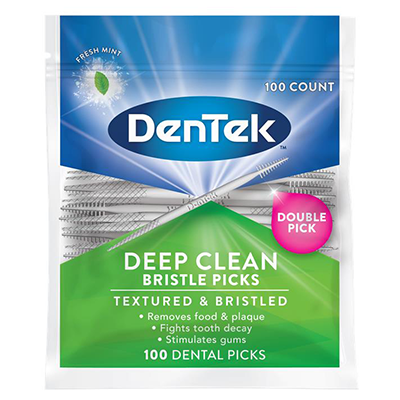 Dentek Deep Clean Bristle Picks