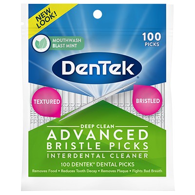 Advanced Clean Bristle Picks 100ct