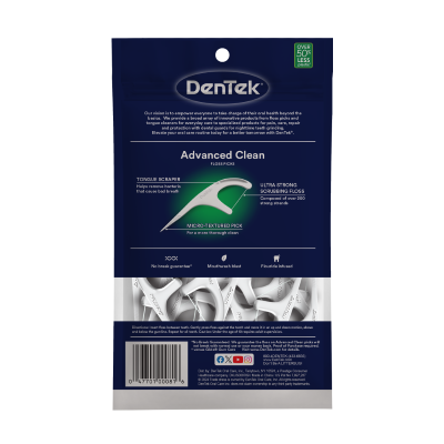 Dentek Advanced Clean Floss Picks 90ct