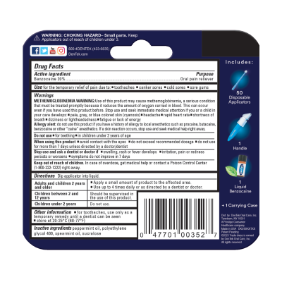 Dentek Instant Pain Relief Advanced Kit
