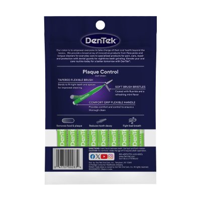 Dentek Easy Brush Plaque Control Tight Interdental Cleaners 16ct