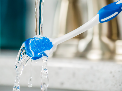 Washing Orabrush