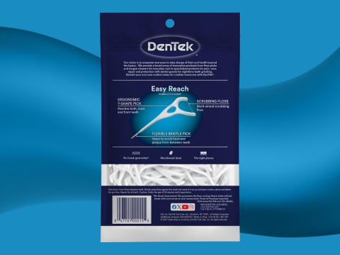 DenTek® Complete Clean® Easy Reach Floss Picks BOP