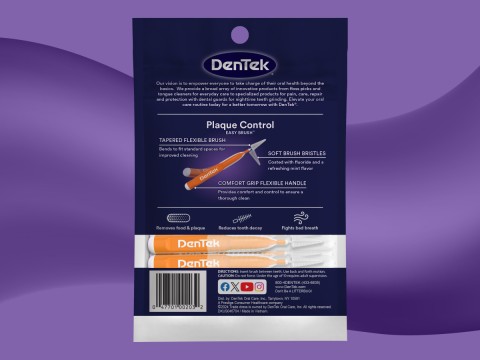 DenTek® Easy Brush™ Plaque Control Standard Interdental Cleaners BOP