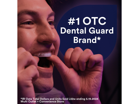 #1 OTC Dental Guard Brand*