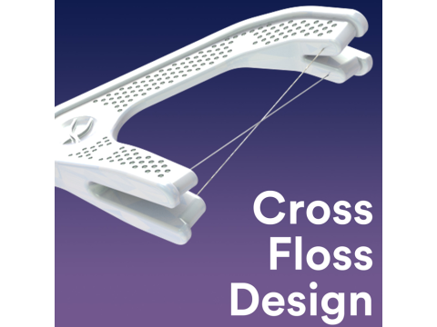 cross floss design