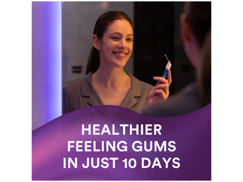 healthier feeling gums in just 10 days