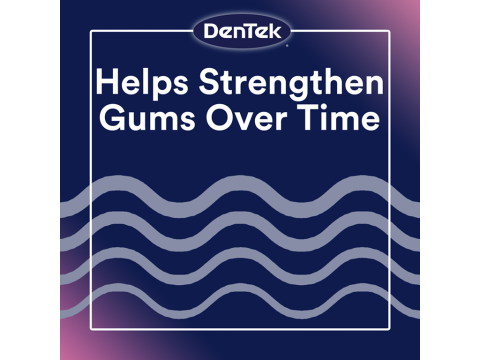 helps strengthen gums over time