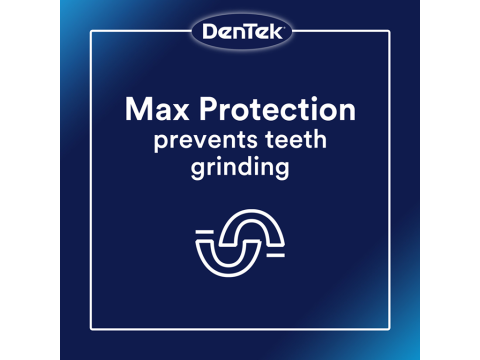 max protection prevents teeth grinding