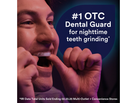 #1 OTC Dental Guard for nighttime teeth grinding*
