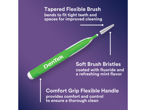 tapered flexible brush