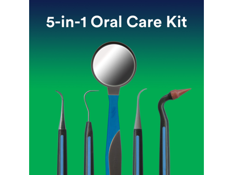 5-in-1 oral care kit
